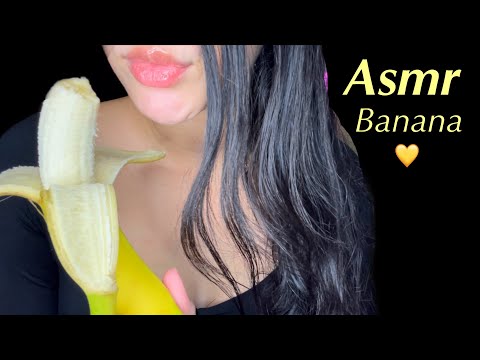 Eating a Banana Sounds Asmr No Talking