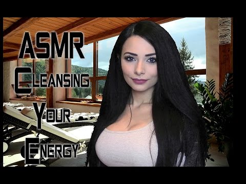 ASMR Cleansing Your Energy Roleplay (Ear to Ear Sounds, Nail Tapping, Soft Spoken)