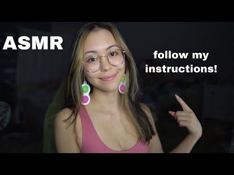 ASMR | Follow My Instructions and Pay Attention to Me