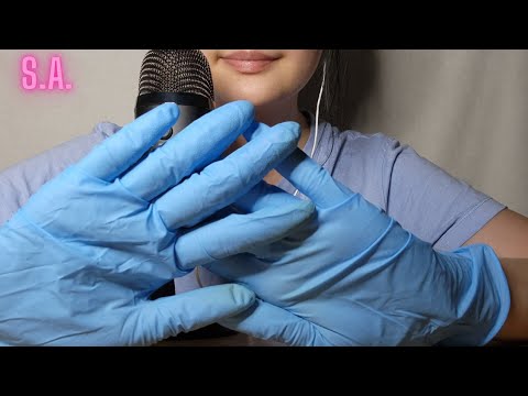 Asmr | Wrinkly Latex Gloves Sound (NO TALKING)