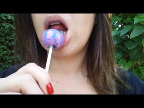 Cotton Candy Lollipop ASMR  Sensual