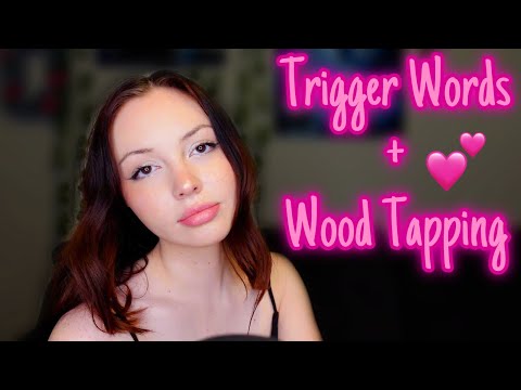 ASMR Your FAVORITE Trigger Words for Sleep AND Tingly Tapping