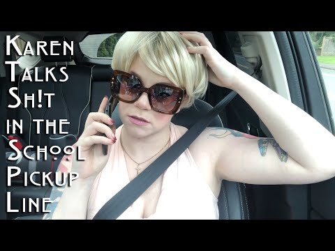 Karen Talks Trash in the School Pick Up Line (ASMR) [Normal Voice]
