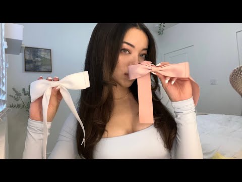 ASMR | My Bow Collection ! ୨୧♡