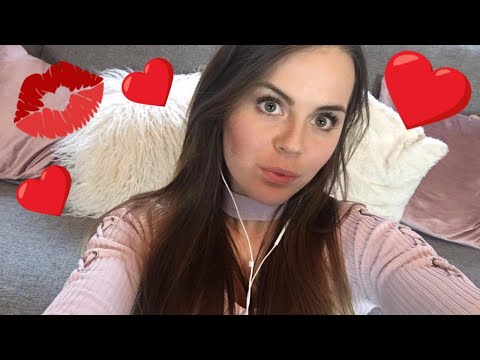[ASMR] Valentine's Day Livestream!!! ❤️(Kisses, Eating Sounds, Inaudiable Whispering & much more!)