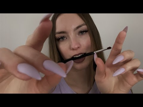 ASMR | Tracing and Touching Your Face🌙