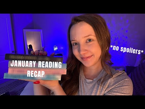 ASMR | Books I Read in JANUARY ✨tapping, scratching, close whispers✨