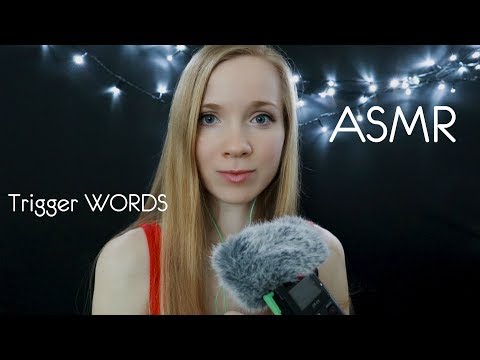 ASMR THE BEST Trigger Words ( Tingles, Relax, Lipstick ) Mouth sounds👄Whispering Ear to Ear  P.1