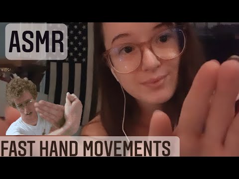 ASMR Fast And Aggressive Hand Movements! + Mouth Sounds👄