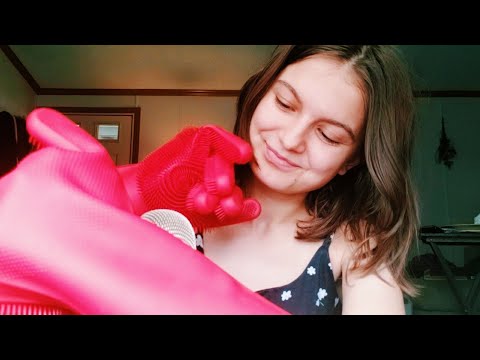 ASMR Using Silicone Gloves to Put You To Sleep😪 (INTENSE sounds)