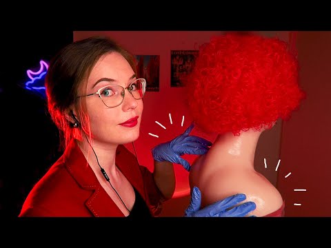 FEELS SO REAL! 😨 Neck, Shoulder and Scalp Massage w/Fuzzy Curly Hair Sounds ASMR