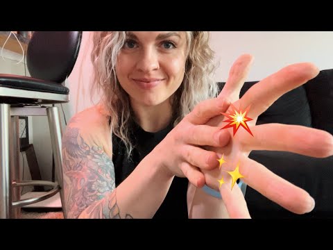 FAST & AGGRESSIVE ASMR HAND / MOUTH SOUNDS & FABRIC SCRATCHING