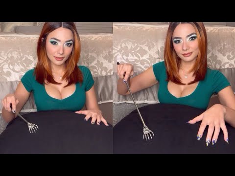 ASMR Drawing and Scratching On Your Back (Soft Spoken)