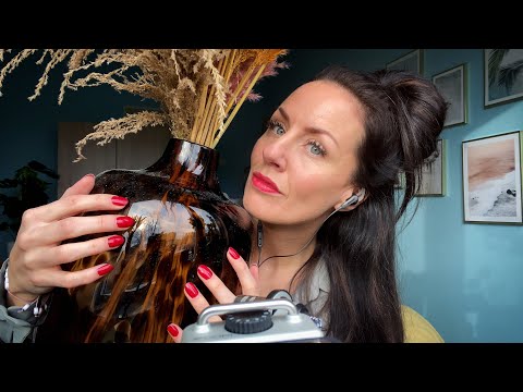 ASMR - Fast Tapping on different Vases - No Talking