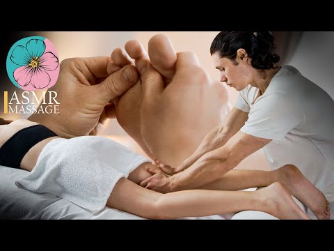 ASMR foot massage by Ivan | Tingles with lotion