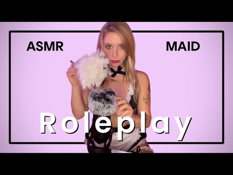 ASMR Maid Roleplay 💋 (merry xmas gift for you)