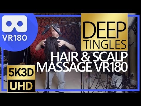 DEEP TINGLES ASMR 💆🏻 Realistic Head Massage | VR180 Behind The Scenes