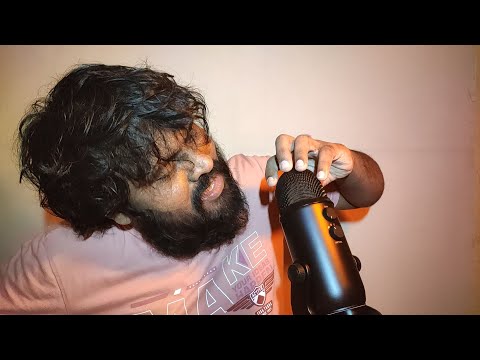 ASMR Fast And Aggressive Mic Scratching No Cover