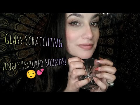 ASMR Fast Aggressive Glass Scratching, Rattling, & Hand Sounds