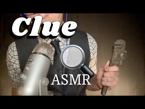 ASMR Board Game Triggers - Come Play Clue With Me!