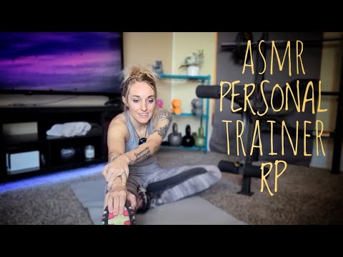 ASMR | Helping You Stretch | Personal Trainer RP part 3