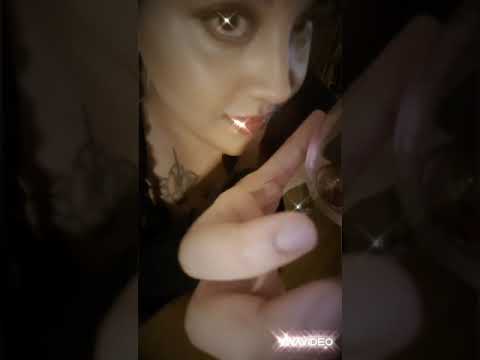 ASMR Rant Lip Kissing Glass Rhythmic Tapping Whispering Sounds With The Tascam DR-05X British Accent