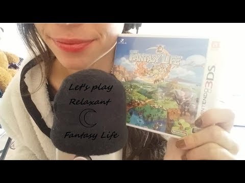 Let's play relaxant - Fantasy Life - ASMR Français