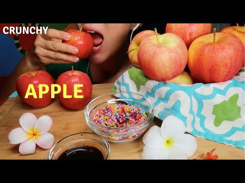 ASMR 🍎🍎Apple Eating Sound mukbang | 사과 먹방 | **Eating Sound 리얼사운드 林檎. سیب