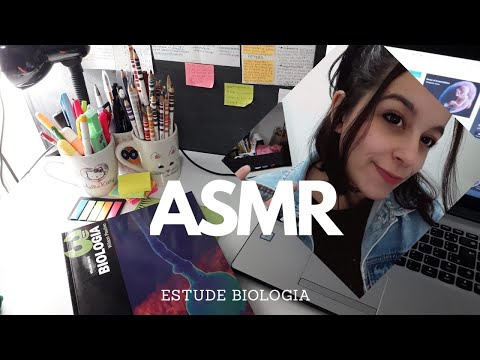 ASMR: Relaxe aprendendo Biologia na QUARENTENA! (EMBRIOLOGIA) Mouth sounds and whispers :)