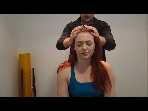 [ASMR] Seated Neck & Shoulder Massage - This will melt your Stress [no talking] [no music][47mins]