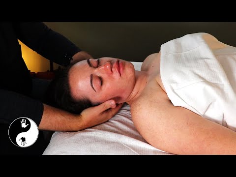 [ASMR] Head Massage & Light touch Tracing With Subscriber So Blissful She Drifted Off To Sleep