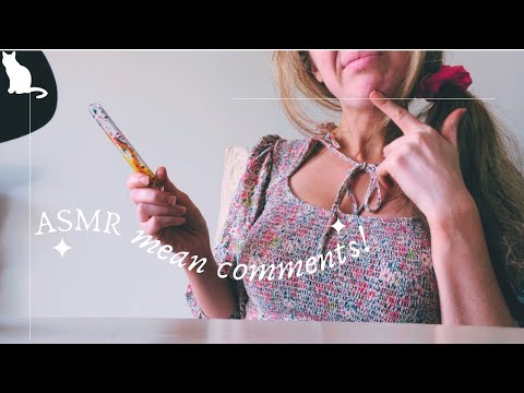 ASMR Reading Mean Comments (Sassy)