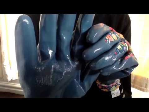 ASMR Mummy Whispers and Holds Your Hand With Rubber Gloves - Talking