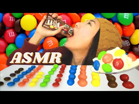 *Real ASMR M&M's CHOCOLATE 🍫 Sleep & Tingles