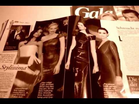 Whispering in german with Gala-Magazin about celebrities.