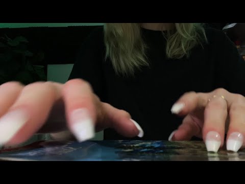 Lofi ASMR Fast & Aggressive Tapping and Scratching on a Book *no talking*