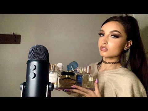ASMR | Perfume Fast Tapping, Scratching & Lid Sounds