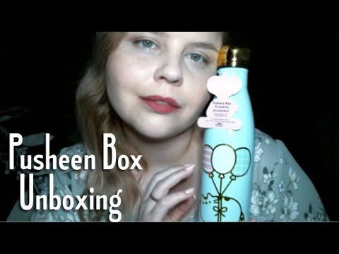 [ASMR] 🐱 Unboxing the Pusheen Box 📦 - Spring 2018 (Softly Spoken)