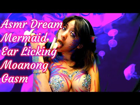 ASMR Mermaid Ear Licking Moaning