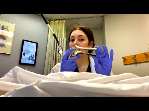 ASMR| Seeing the Gynecologist-Teenage Visit ! (Soft Spoken, Breast/Pelvic Exam, Real Office)