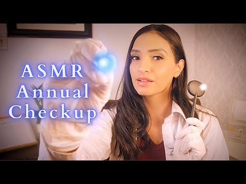 ASMR Doctor | Annual Physical Exam | Medical Checkup Soft Spoken Role Play