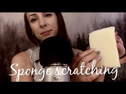 ASMR| (Intense) Scratching on a Sponge
