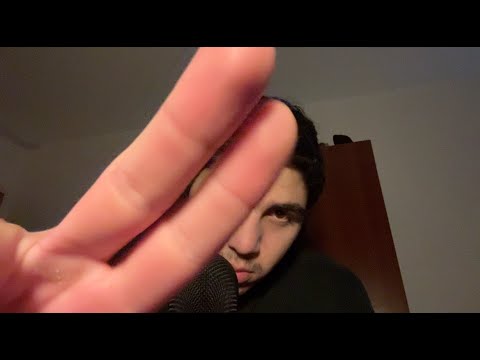 ASMR Visual Hand Movements (+mouth sounds)/ negative energy removal for a good night's rest