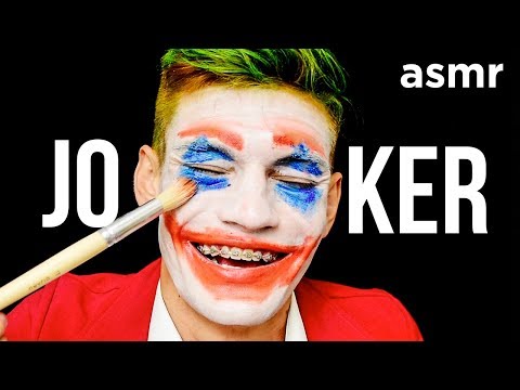 ASMR - Joker se maquilla para un ASMR | Makeup Susurros - ASMR Español - Mol