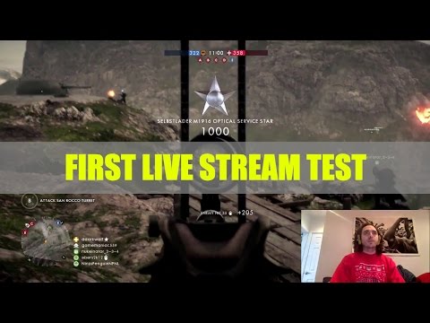 First Live Stream Test w/ Battlefield 1 and Tostitos Chips and Dips