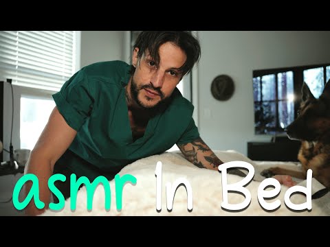 ASMR Lazy Morning Tucked In Bed | Personal Attention