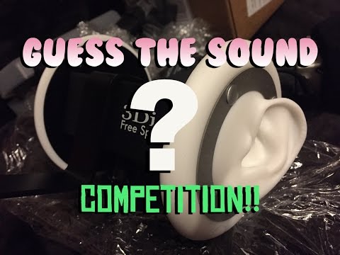 ASMR - Guess The Sound Competition! Winner Gets A Personalised Postcard Sent To Them! *CLOSED*
