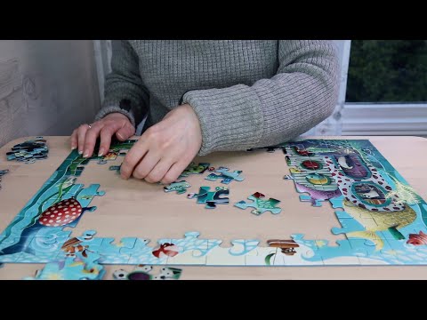 ASMR Jigsaw Puzzle (No Talking)