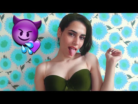 ASMR licking / Fast and Aggressive Mouth Sounds / asmr hot