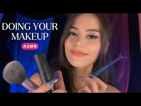 ASMR - Doing Your Makeup (No Talking - Layered Sounds)